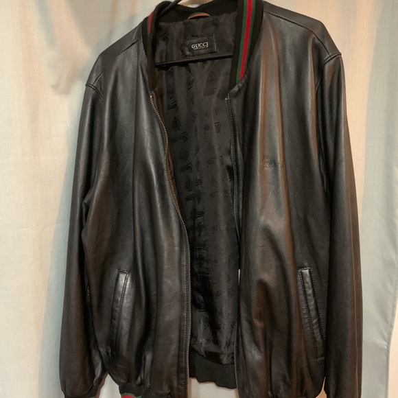 Men’s Gucci leather jacket - Picture 4 of 9